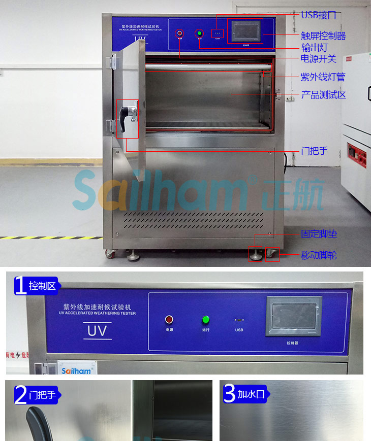 有了这张图再也不担心不认识紫外线老化试验箱了